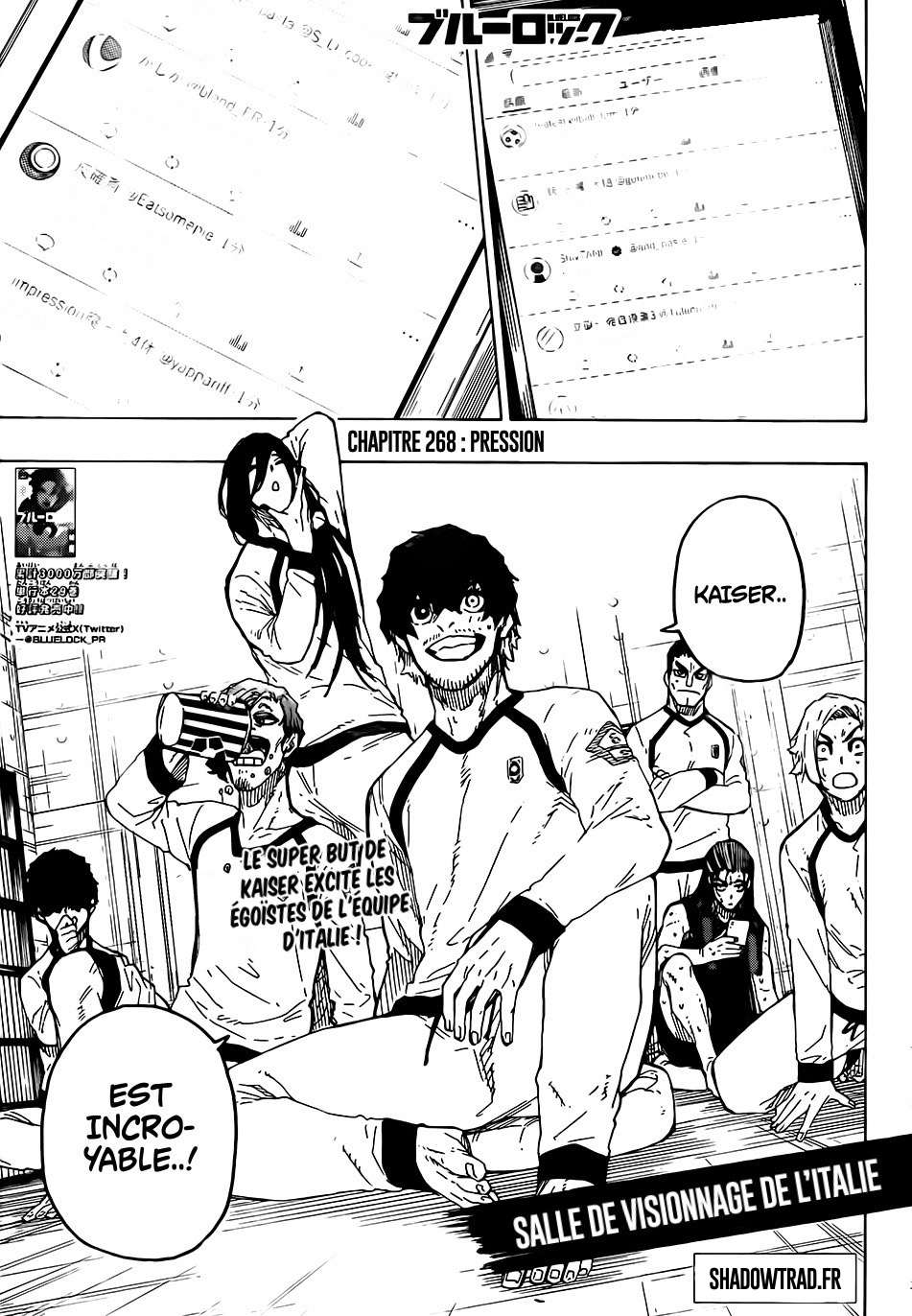 Read Blue Lock FR Manga Online