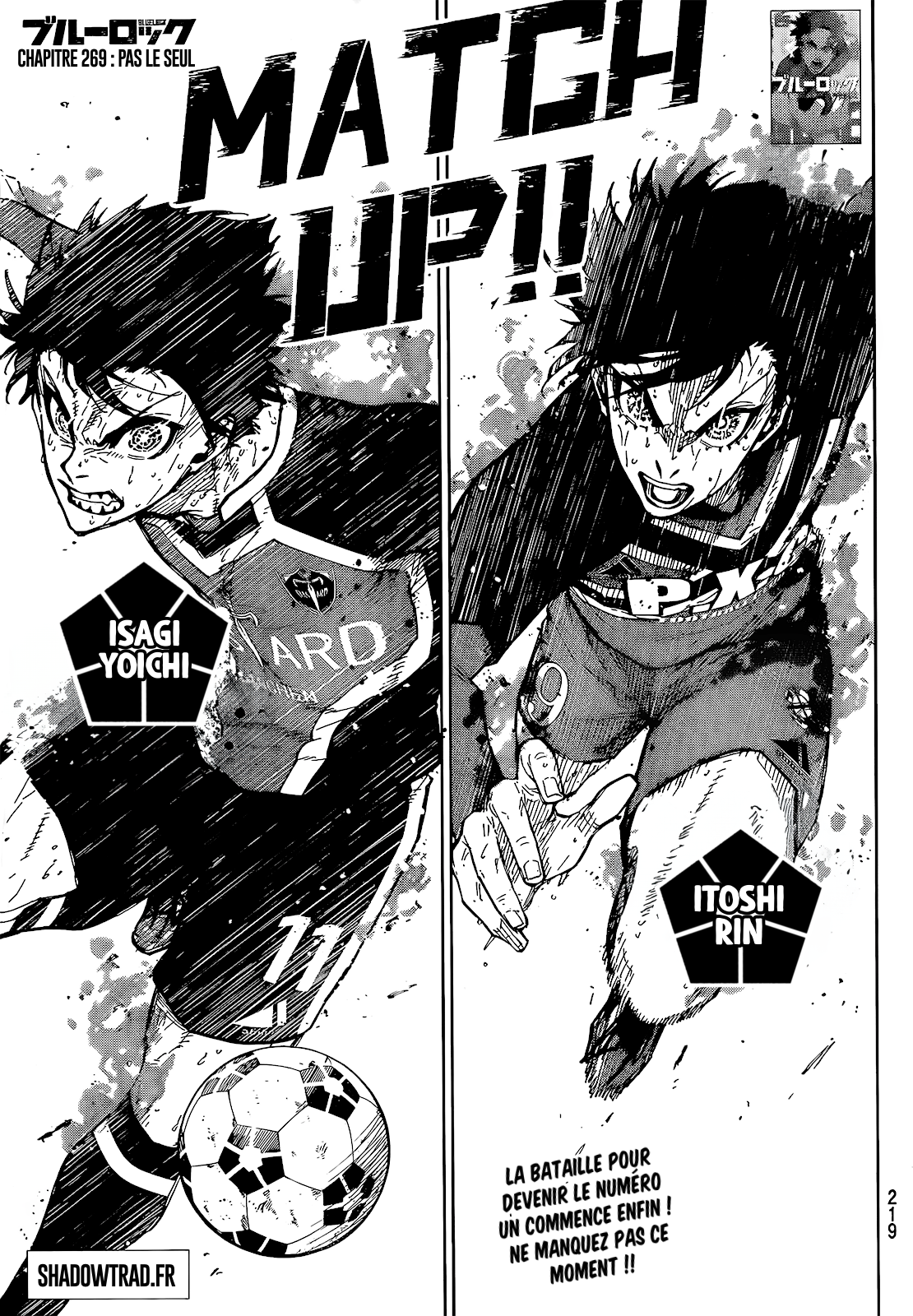 Read Blue Lock FR Manga Online