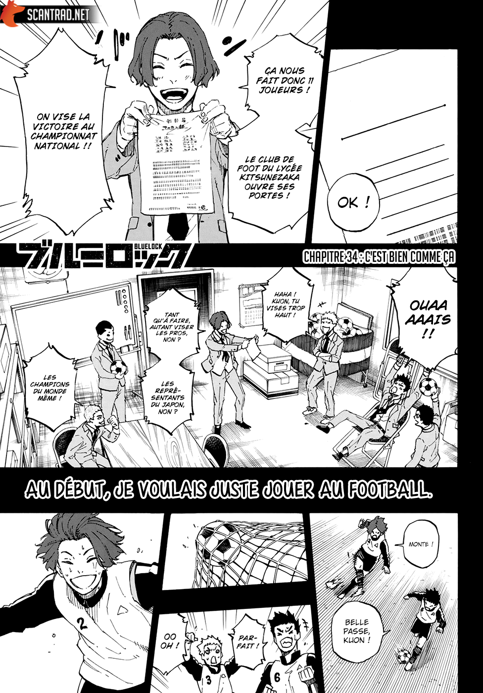 Read Blue Lock FR Manga Online