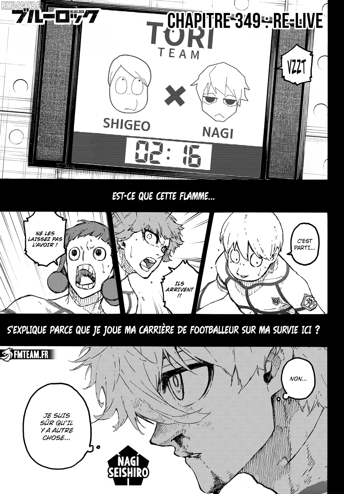 Read Blue Lock FR Manga Online