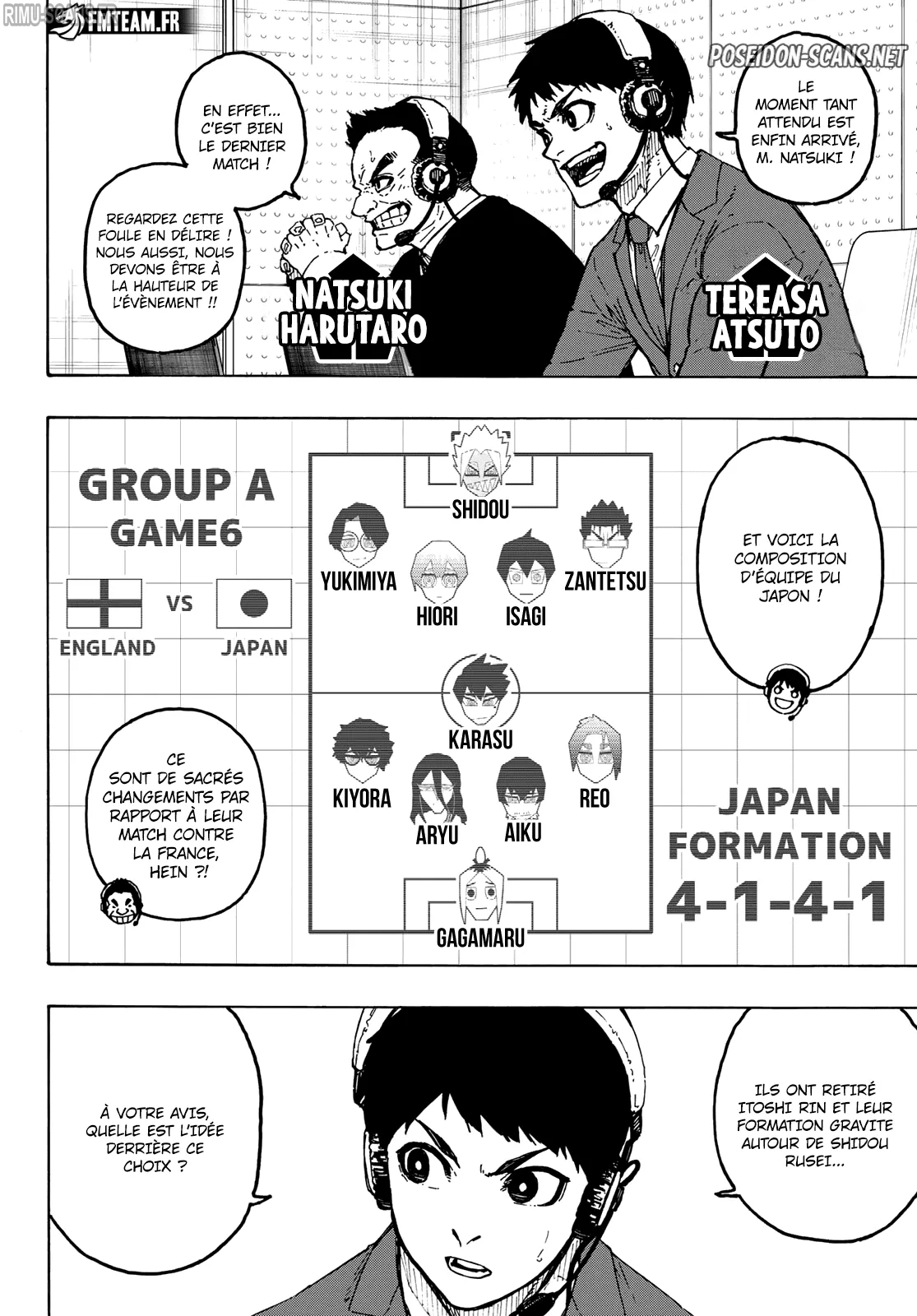 Read Blue Lock FR Manga Online