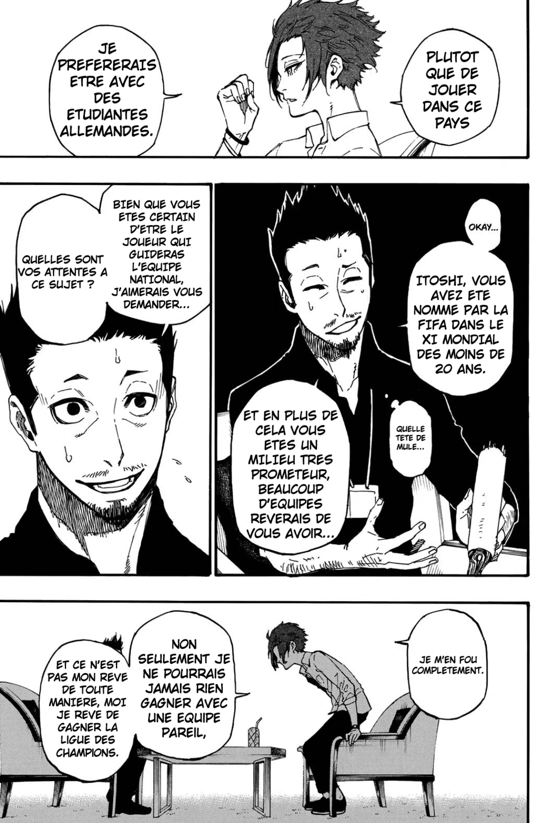 Read Blue Lock FR Manga Online