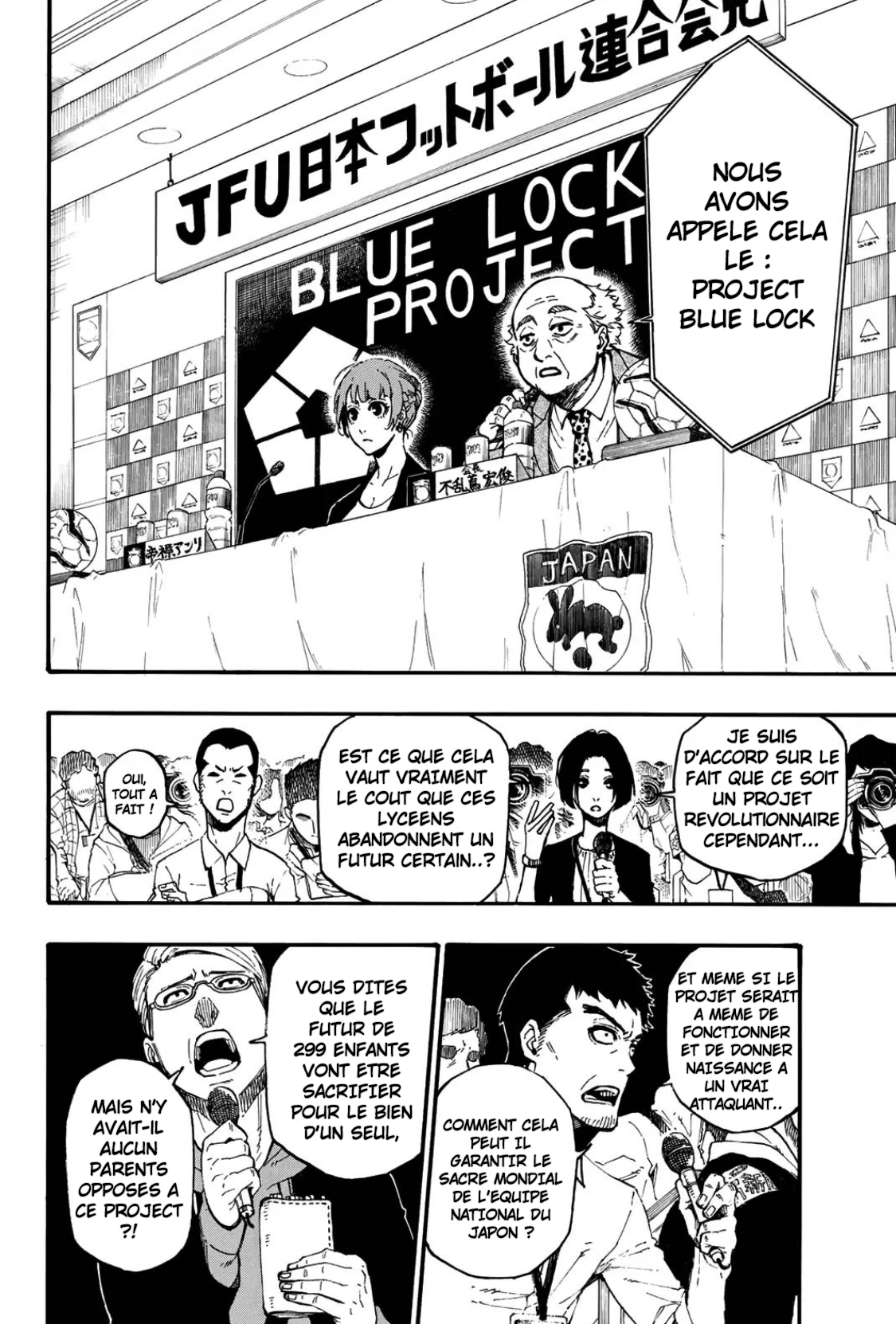 Read Blue Lock FR Manga Online