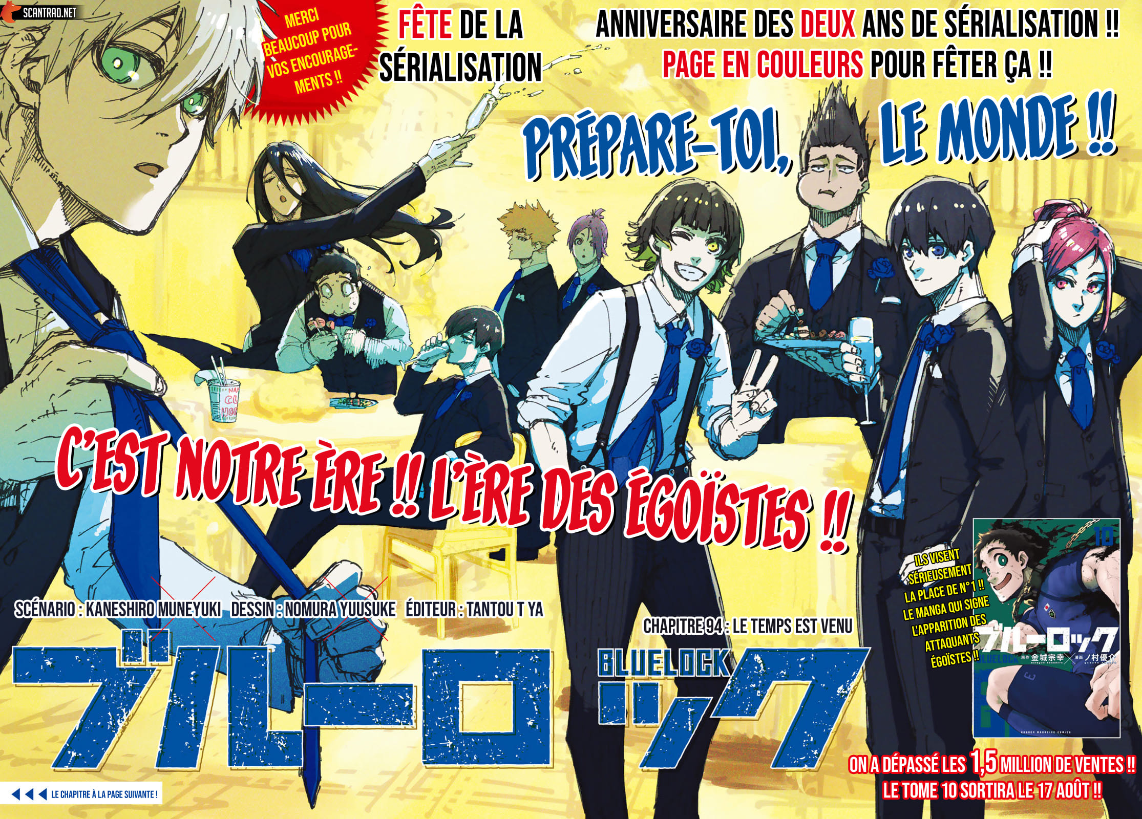 Read Blue Lock FR Manga Online