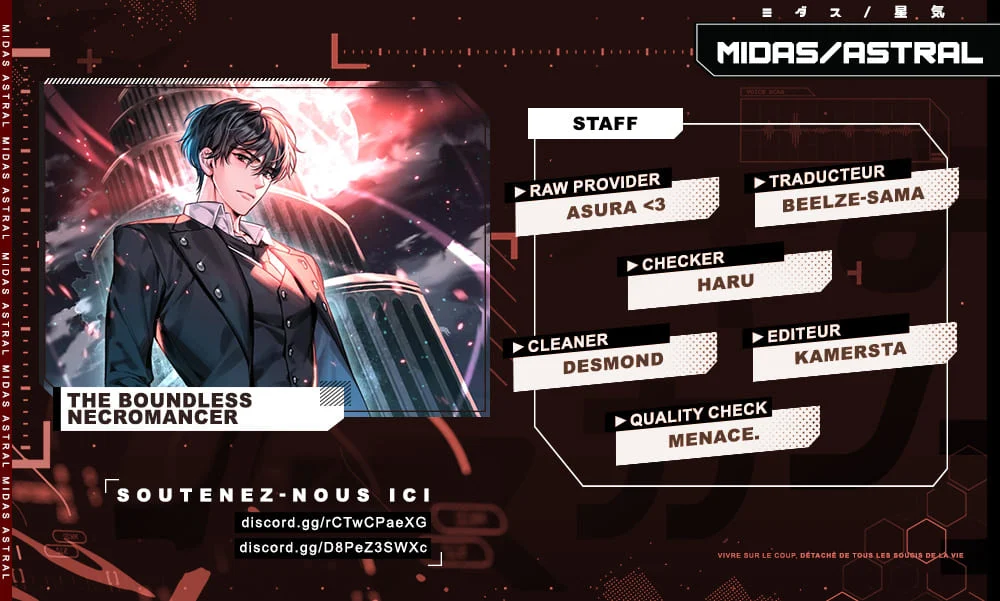 Read Boundless Necromancer FR Manga Online