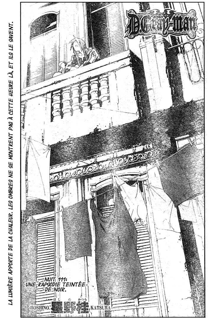 Read D Gray Man FR Manga Online