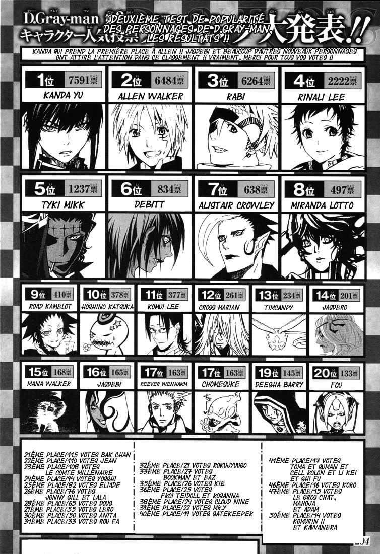 Read D Gray Man FR Manga Online