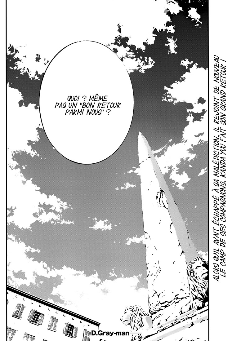 Read D Gray Man FR Manga Online