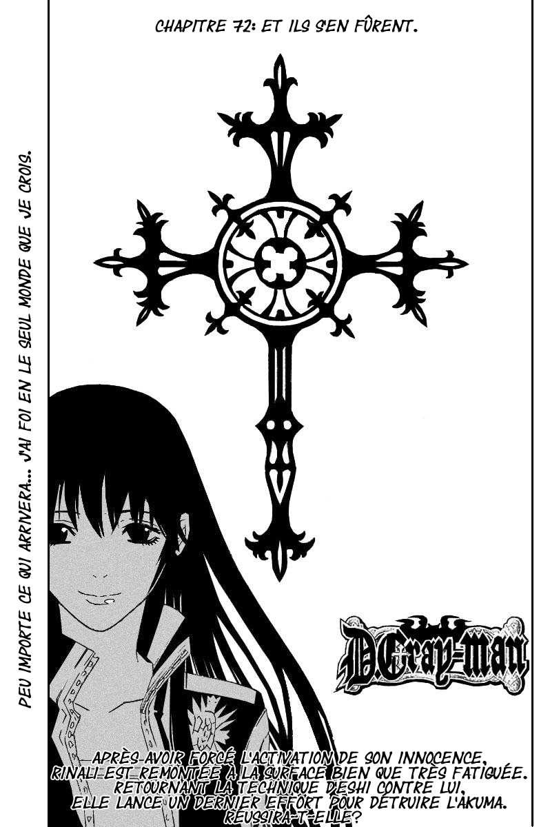 Read D Gray Man FR Manga Online