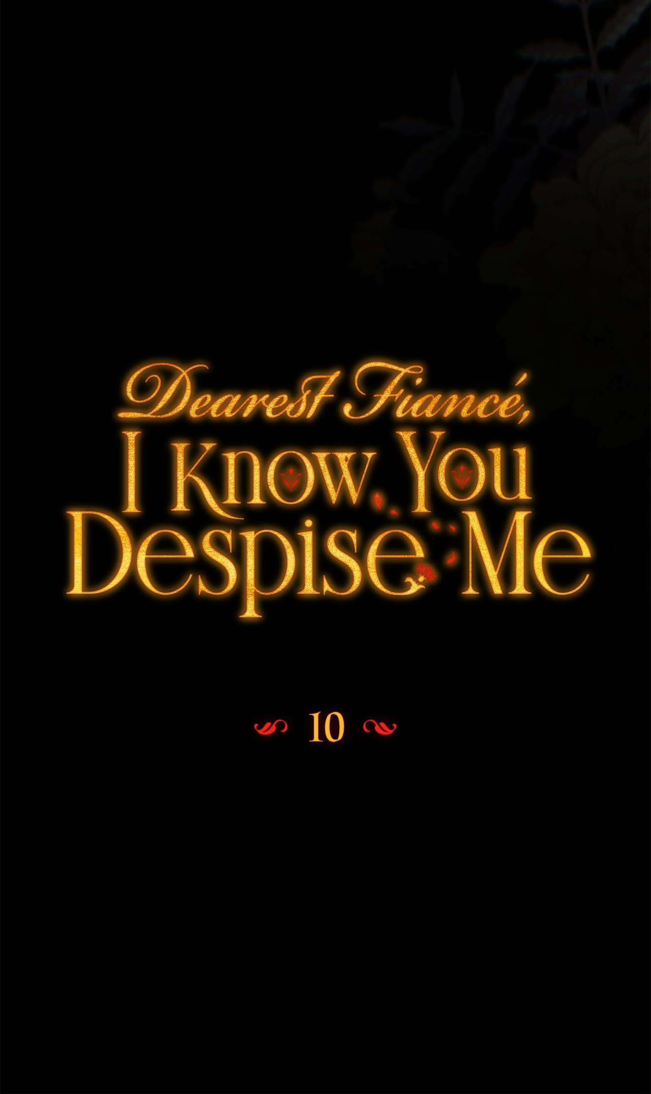 Read Dearest Fiancé I Know You Despise Me FR Manga Online
