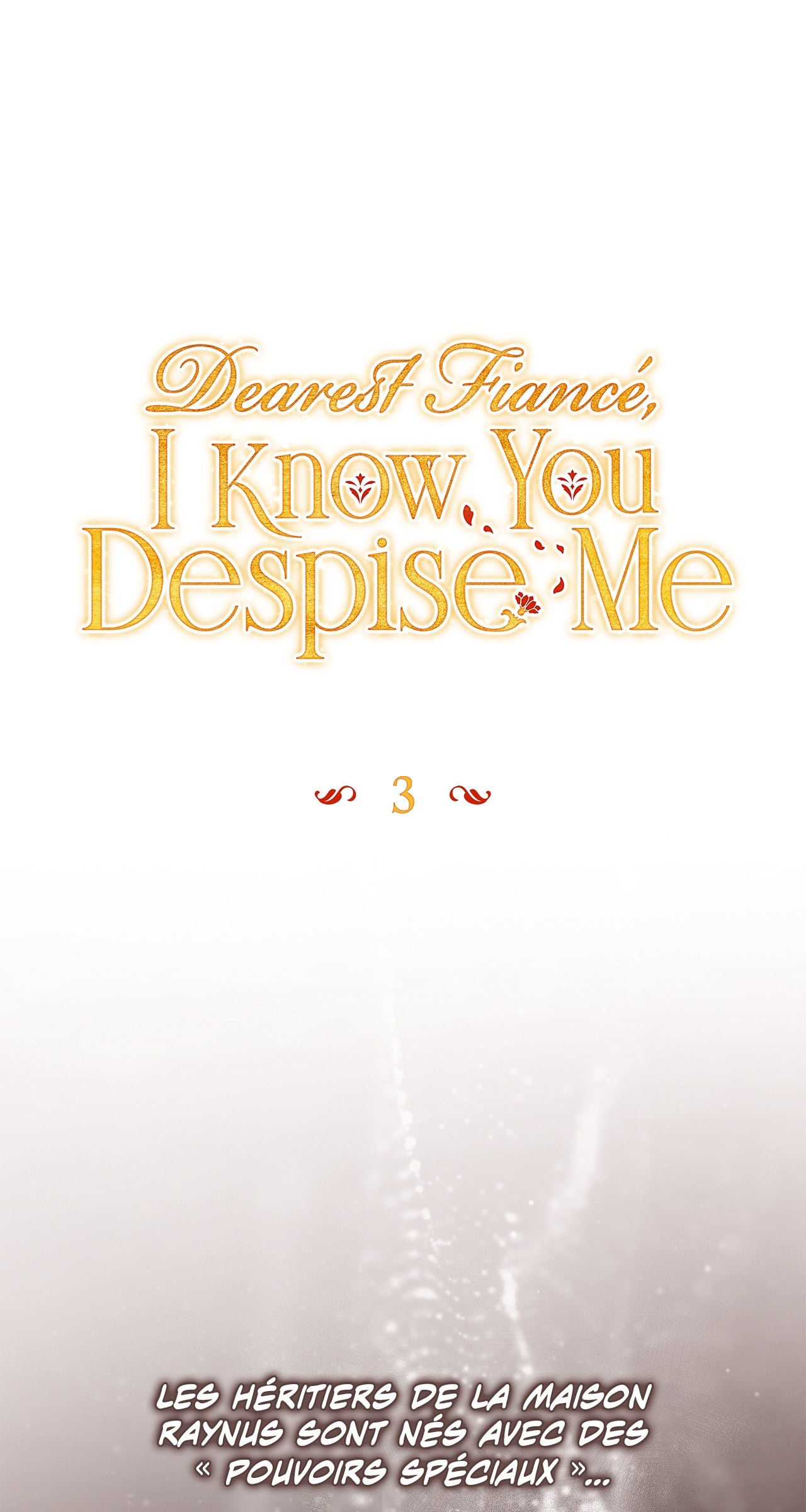 Read Dearest Fiancé I Know You Despise Me FR Manga Online