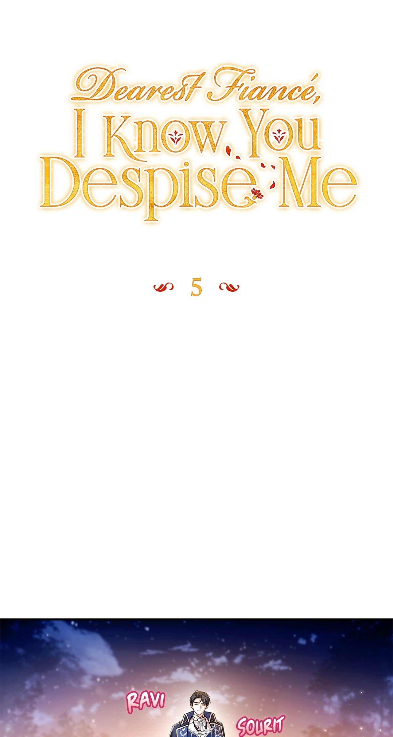 Read Dearest Fiancé I Know You Despise Me FR Manga Online