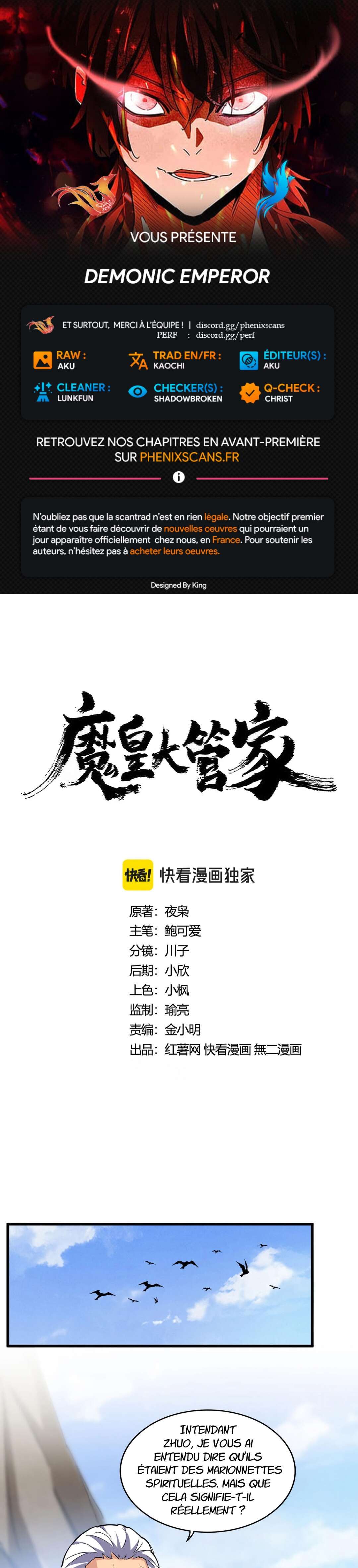 Read Demonic emperor FR Manga Online