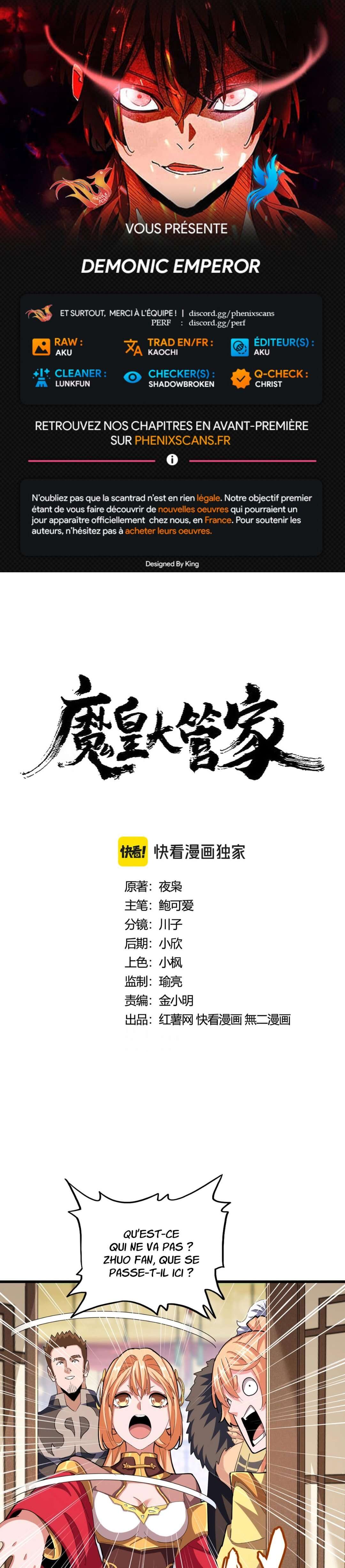 Read Demonic emperor FR Manga Online
