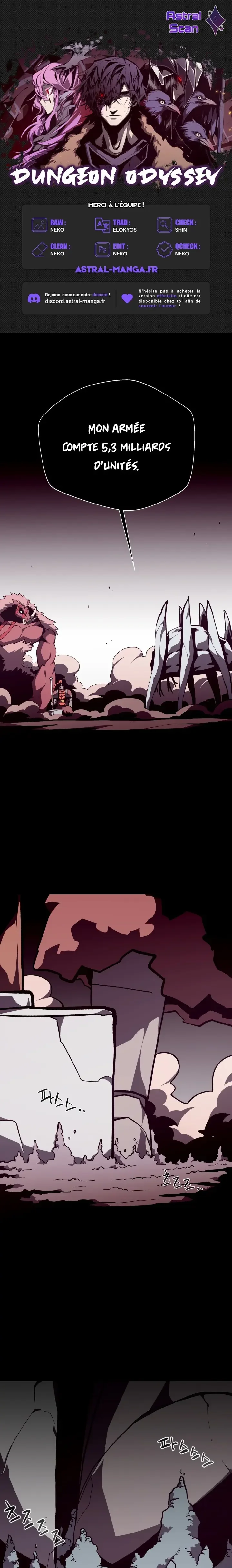 Read Dungeon Odyssey FR Manga Online