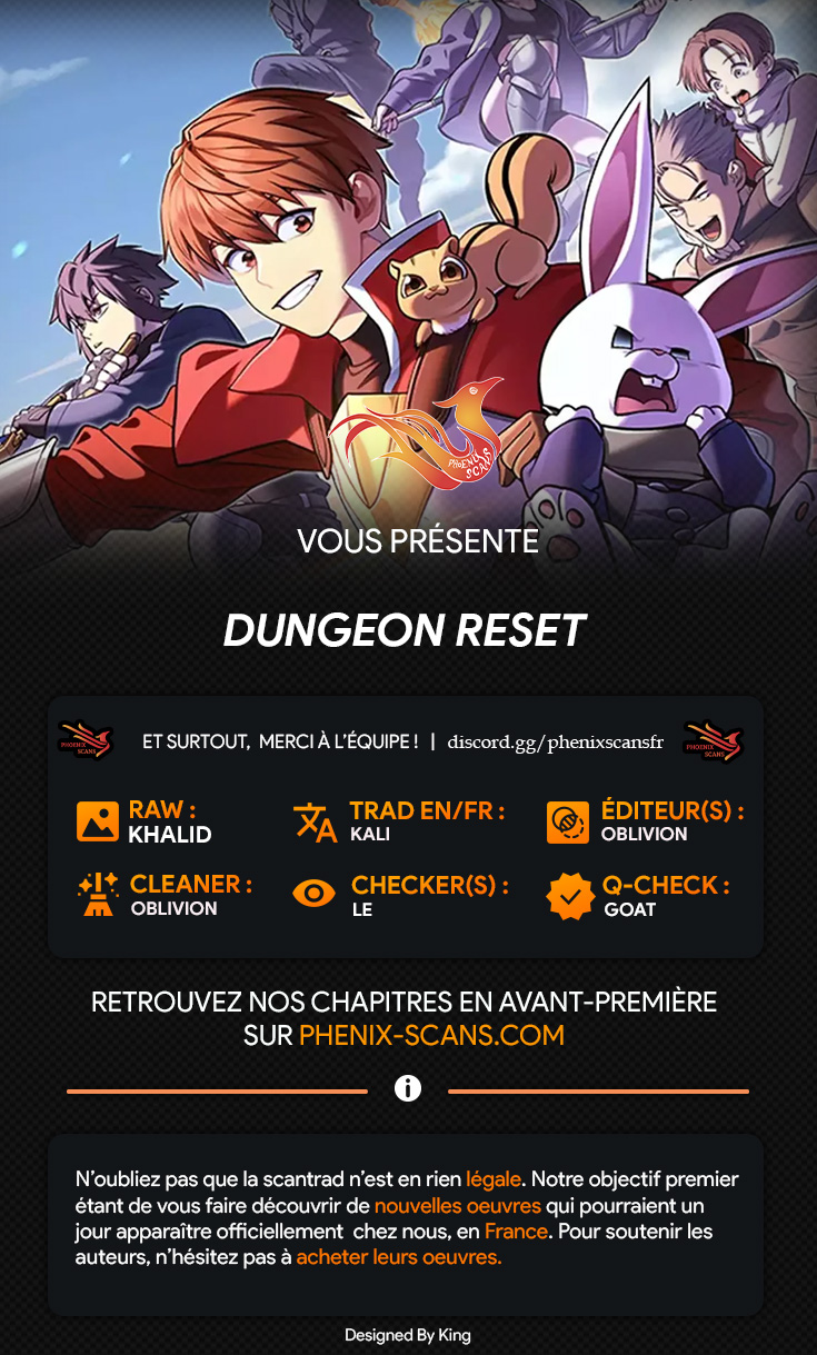 Read Dungeon Reset FR Manga Online