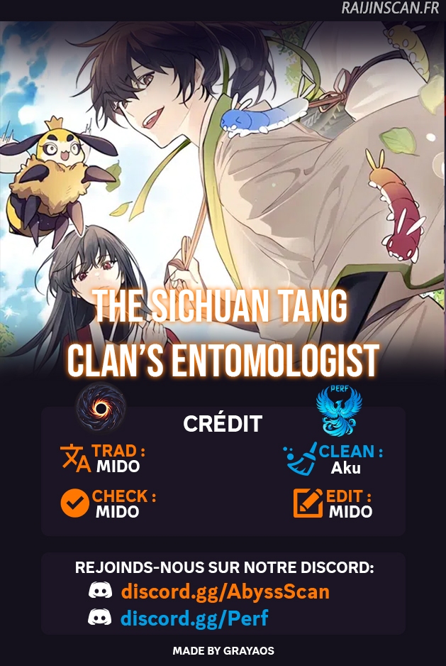 Read Entomologist In Sichuan Tang Clan FR Manga Online
