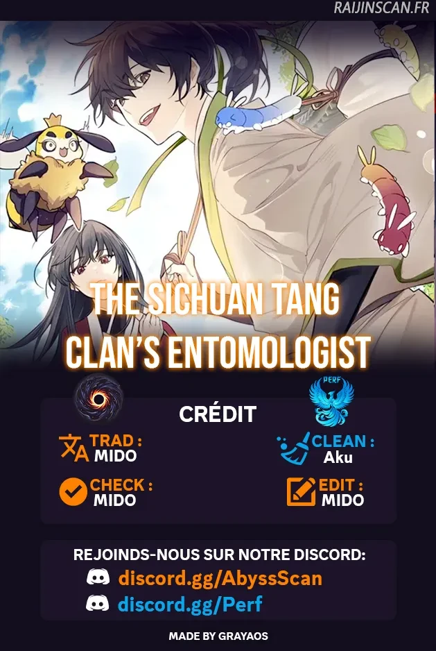 Read Entomologist In Sichuan Tang Clan FR Manga Online
