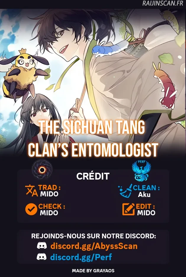 Read Entomologist In Sichuan Tang Clan FR Manga Online
