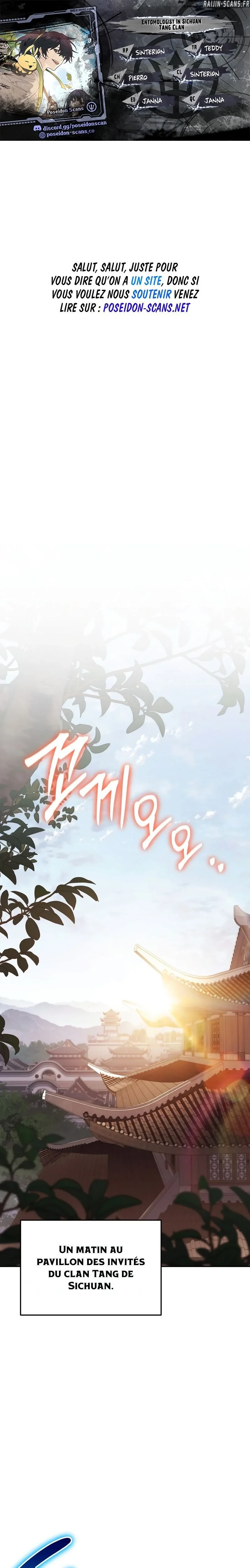 Read Entomologist In Sichuan Tang Clan FR Manga Online