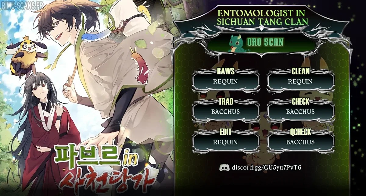 Read Entomologist In Sichuan Tang Clan FR Manga Online