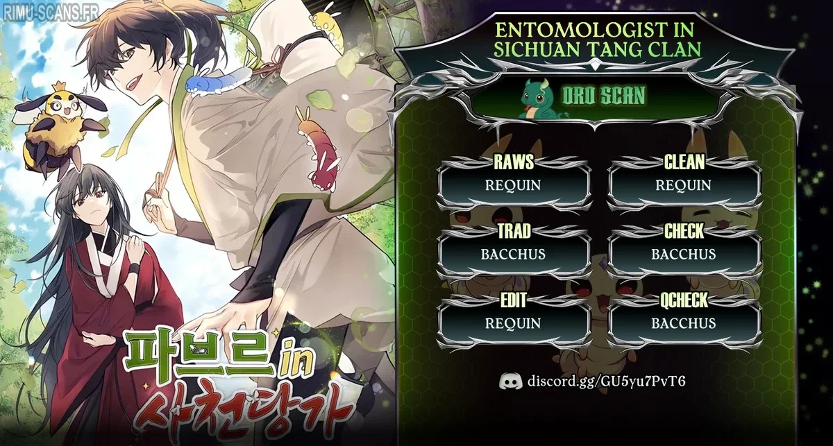 Read Entomologist In Sichuan Tang Clan FR Manga Online
