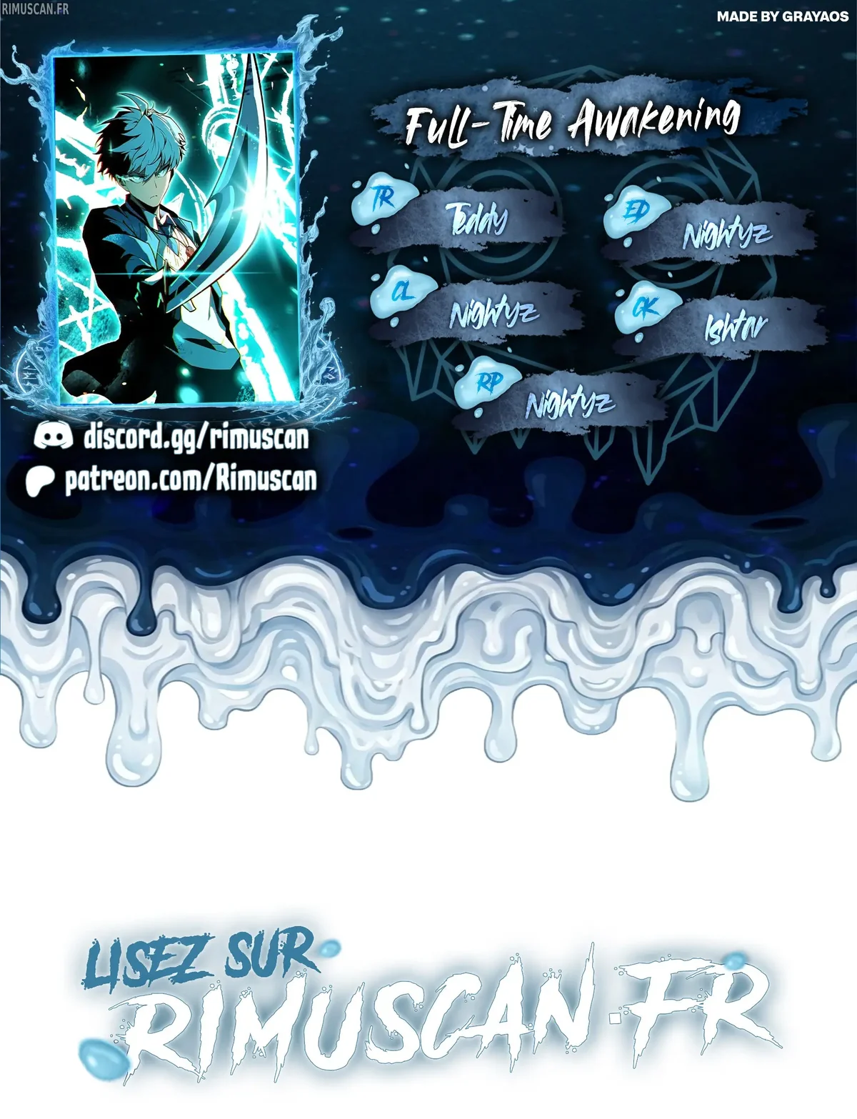 Read Full Time Awakening FR Manga Online