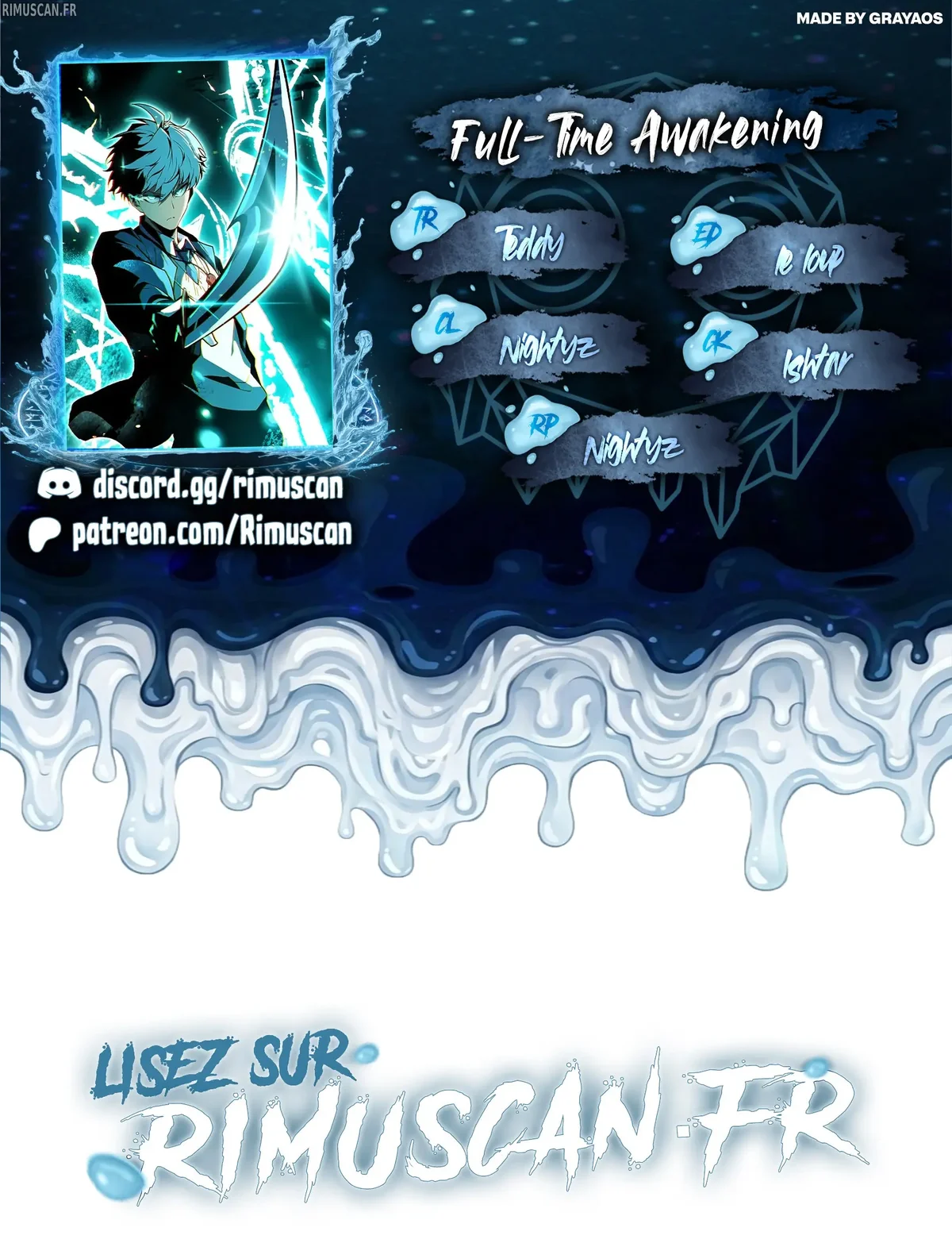 Read Full Time Awakening FR Manga Online