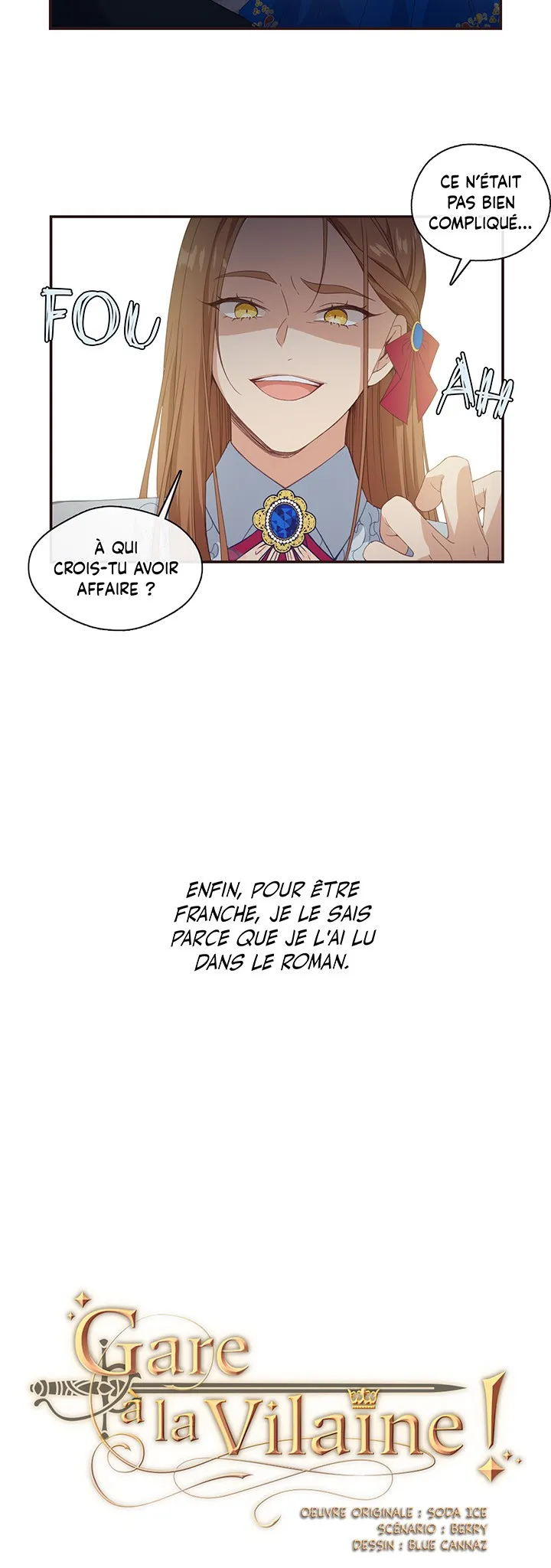 Read Gare à la vilaine FR Manga Online