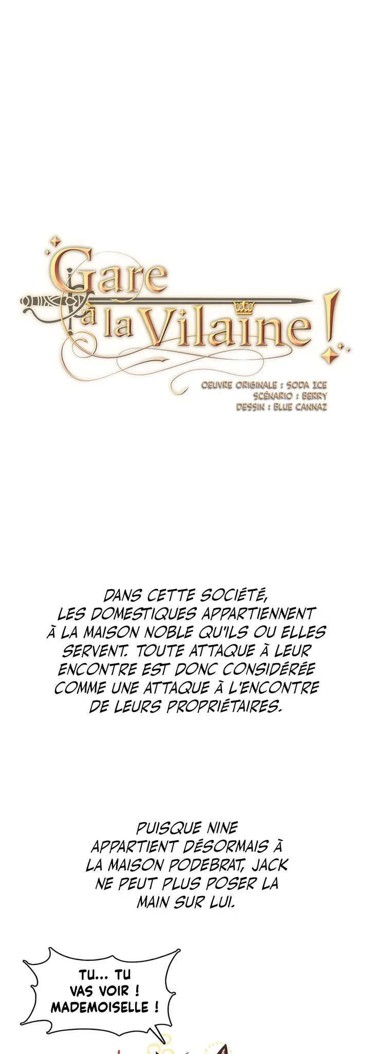 Read Gare à la vilaine FR Manga Online