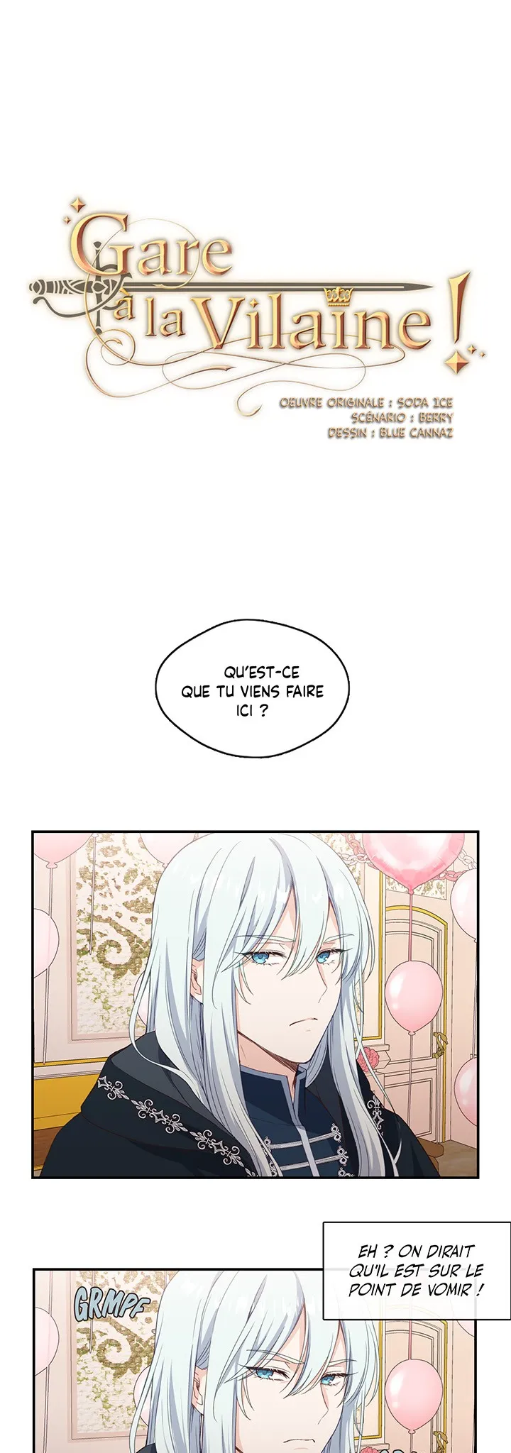 Read Gare à la vilaine FR Manga Online