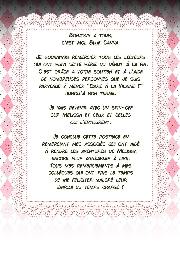 Read Gare à la vilaine FR Manga Online