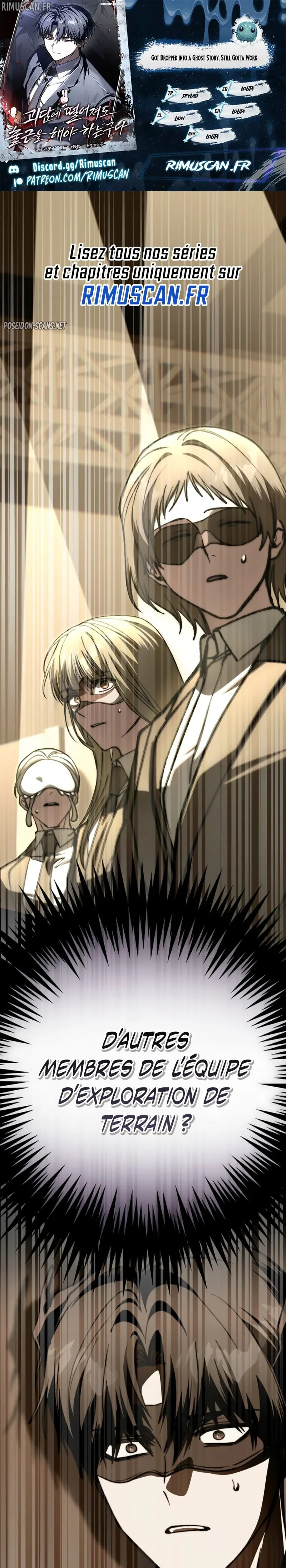 Read Got Dropped into a Ghost Story Still Gotta Work FR Manga Online