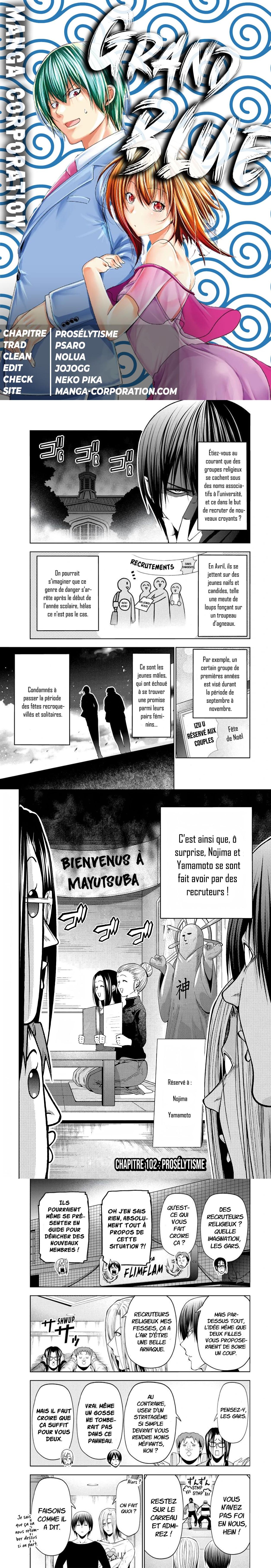 Read Grand Blue FR Manga Online