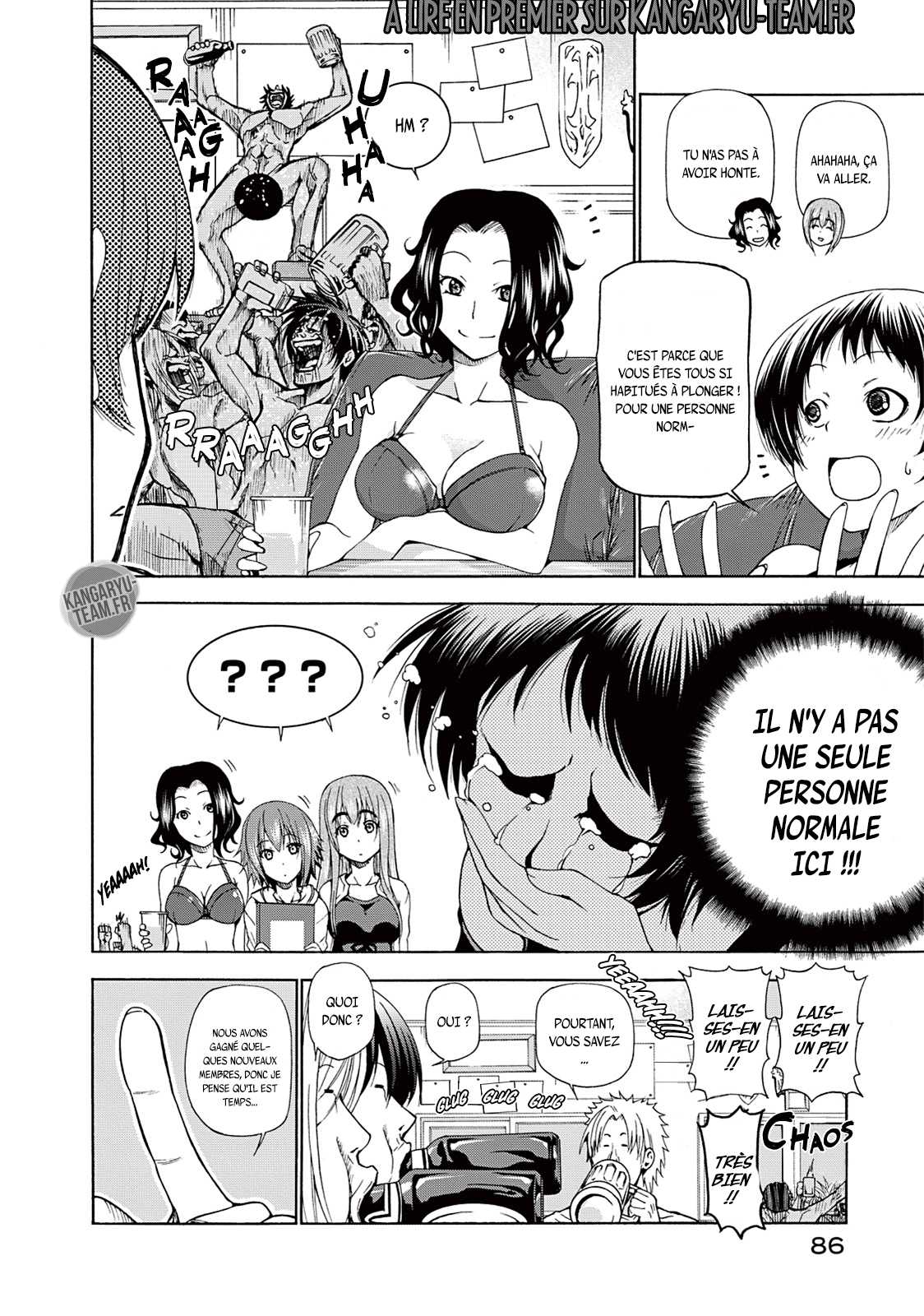 Read Grand Blue FR Manga Online