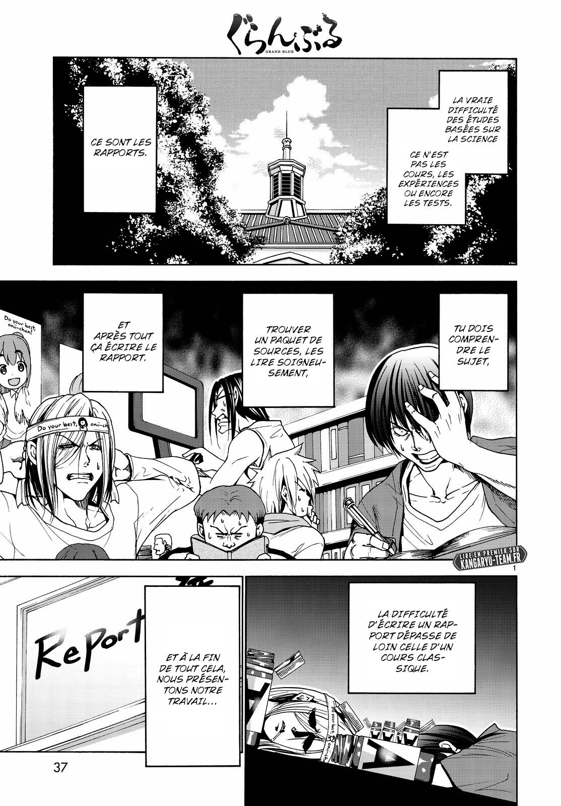 Read Grand Blue FR Manga Online