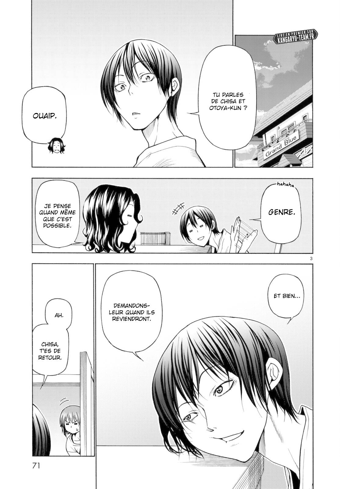 Read Grand Blue FR Manga Online
