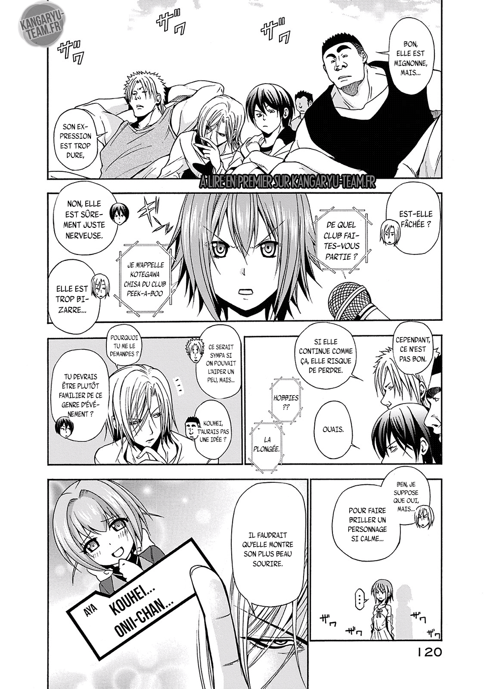 Read Grand Blue FR Manga Online