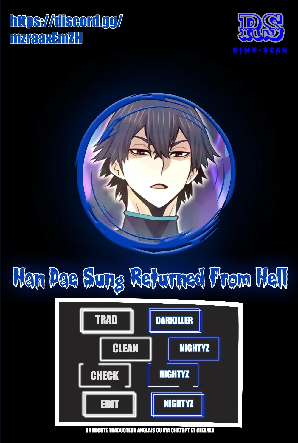 Read Han Dae Sung Returned From Hell FR Manga Online