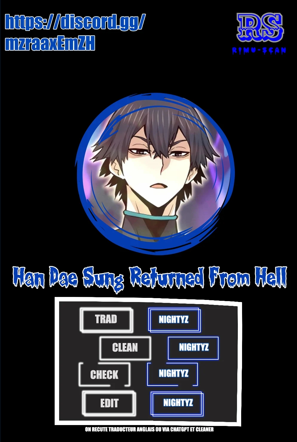 Read Han Dae Sung Returned From Hell FR Manga Online