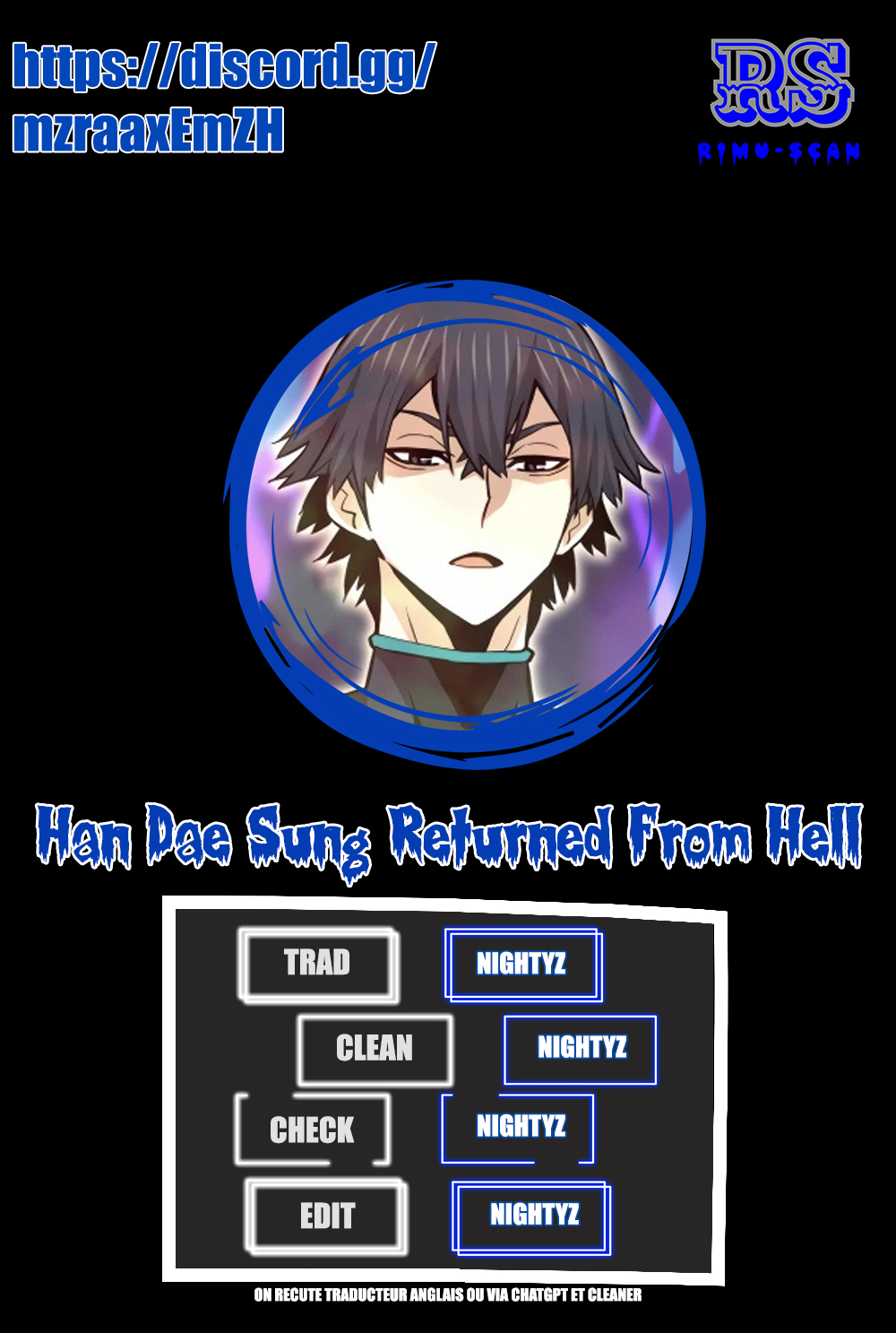 Read Han Dae Sung Returned From Hell FR Manga Online
