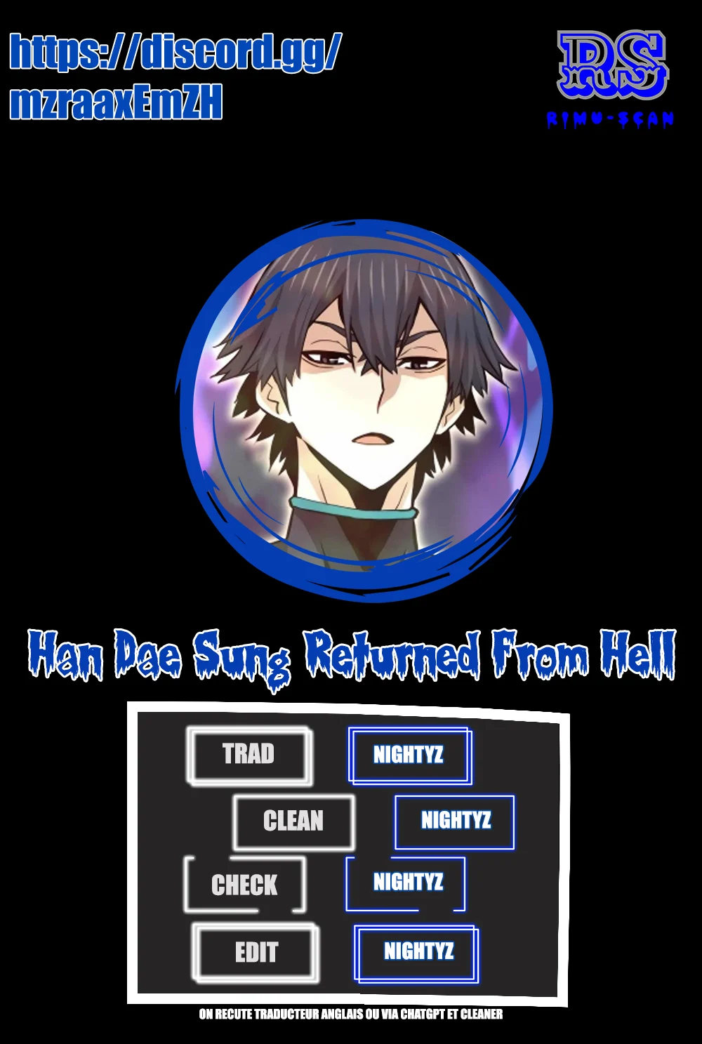 Read Han Dae Sung Returned From Hell FR Manga Online