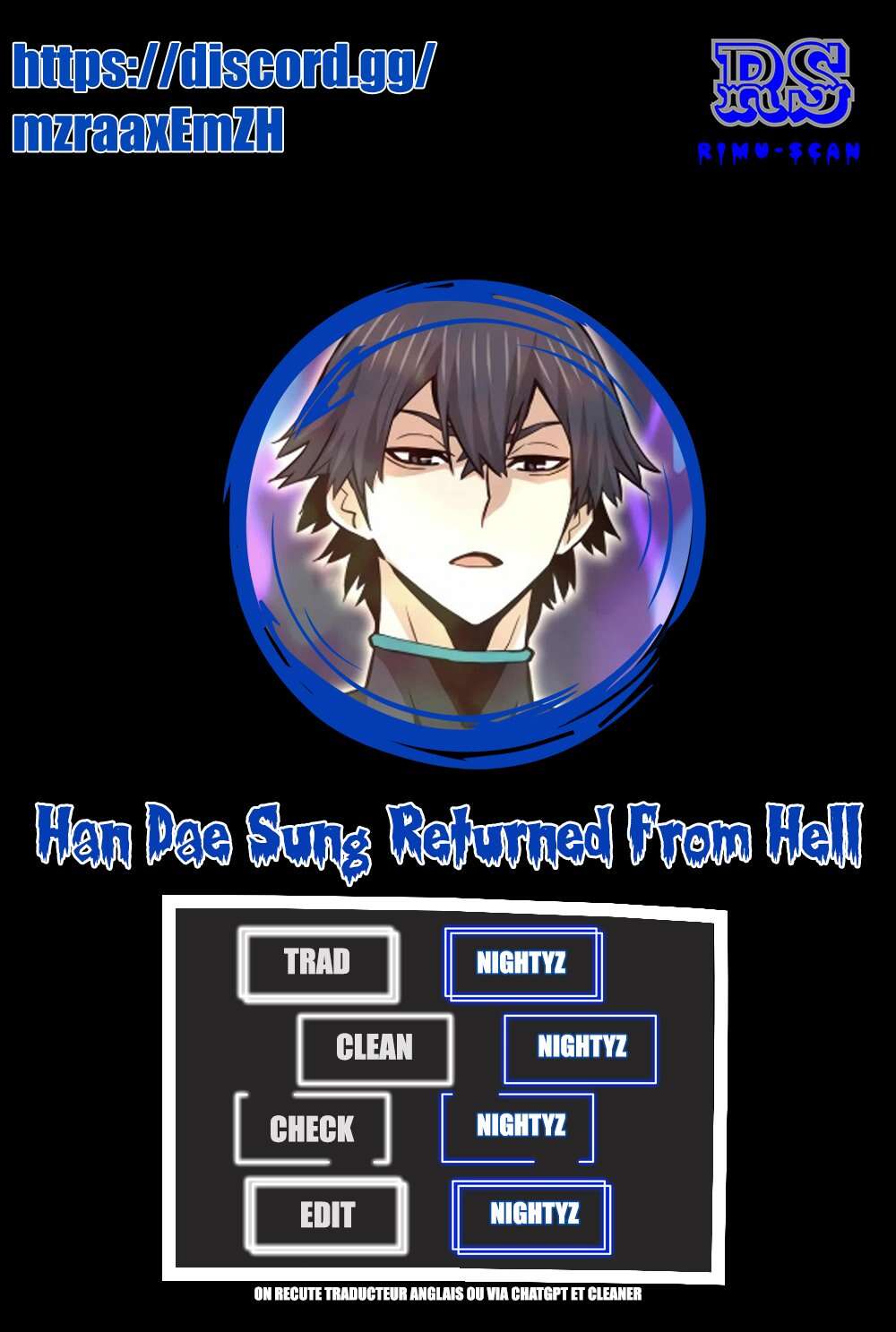 Read Han Dae Sung Returned From Hell FR Manga Online