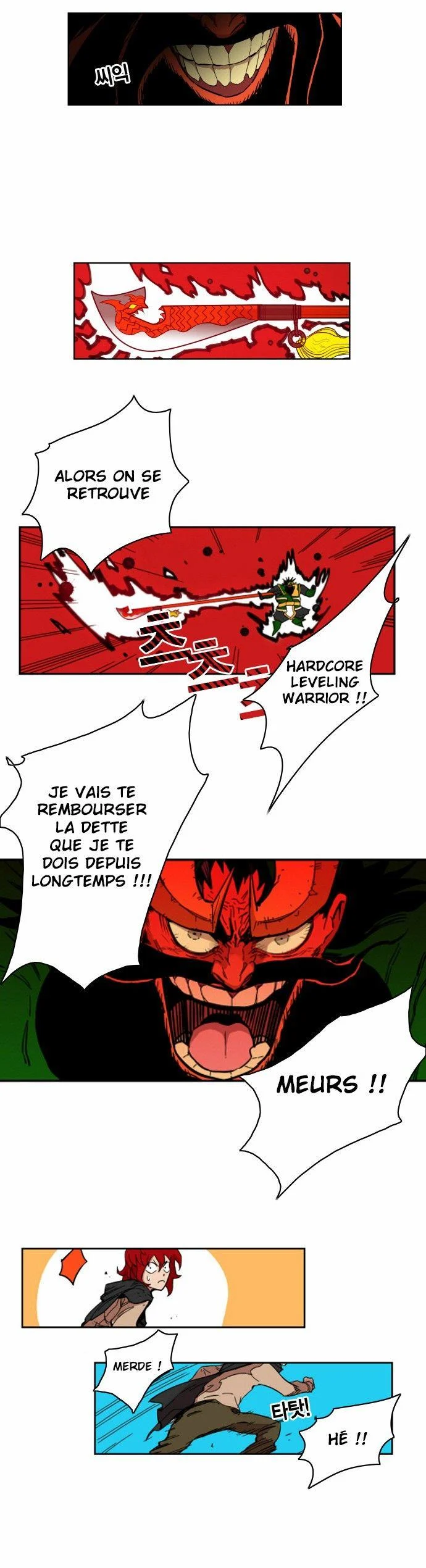 Read Hardcore Leveling Warrior FR Manga Online