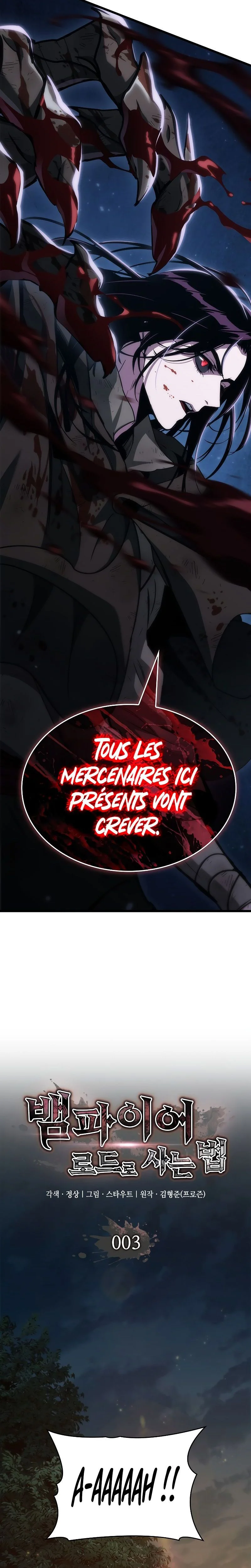 Read How to Live As the Vampire Lord FR Manga Online