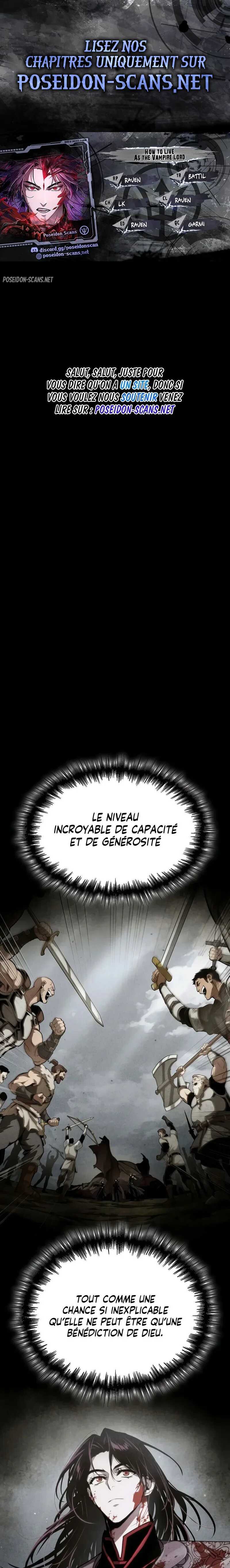 Read How to Live As the Vampire Lord FR Manga Online