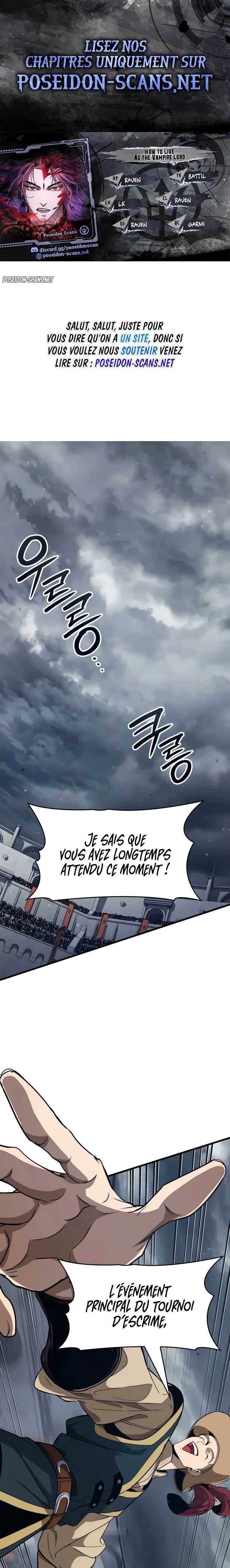 Read How to Live As the Vampire Lord FR Manga Online