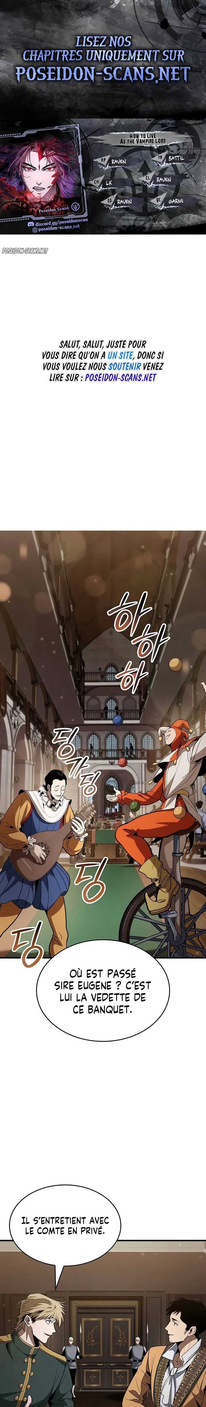 Read How to Live As the Vampire Lord FR Manga Online