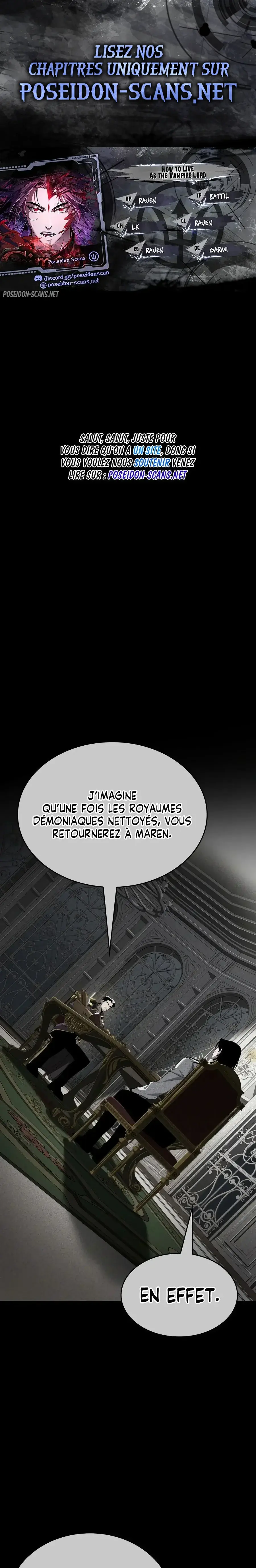 Read How to Live As the Vampire Lord FR Manga Online