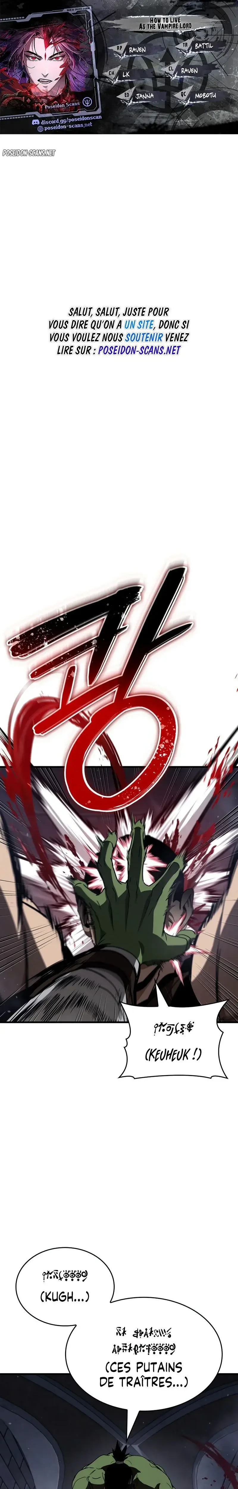Read How to Live As the Vampire Lord FR Manga Online
